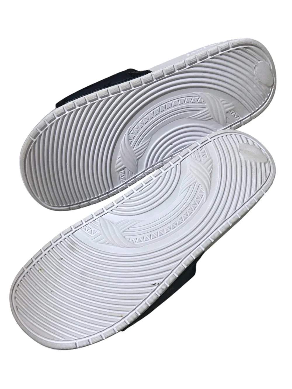 JARDÍN APPAREL Men’s Blue Leaf Slides Collaboration with SANDALBOYZ
